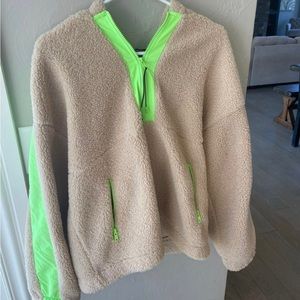 Forever 21 half zip hoodie